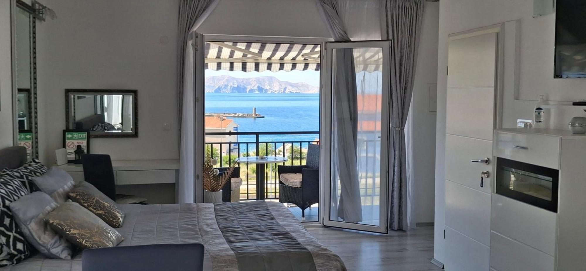 Beautyful Sea View 6 Luxury Studio Danijela 1 Senj  Exterior photo